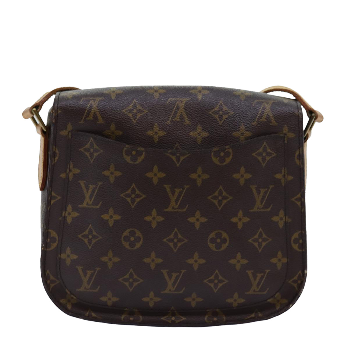 LOUIS VUITTON Monogram Saint Cloud GM Shoulder Bag M51242 LV Auth ar11797B - 0