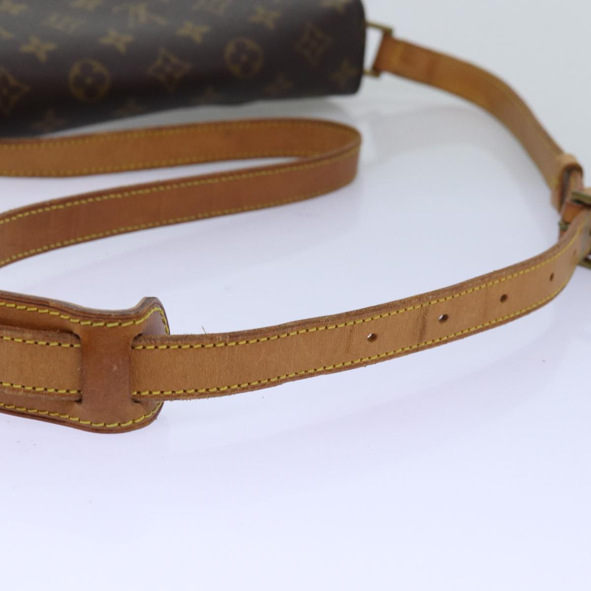 LOUIS VUITTON Monogram Saint Cloud GM Shoulder Bag M51242 LV Auth ar11797B