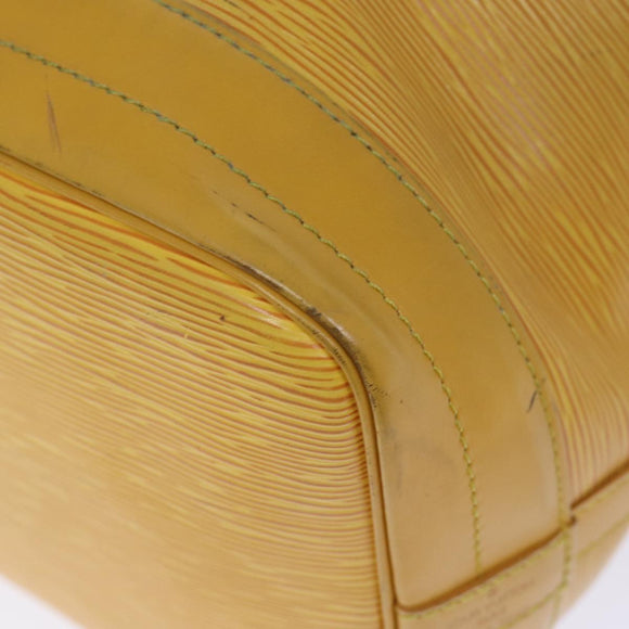 LOUIS VUITTON Epi Noe Shoulder Bag Tassili Yellow M44009 LV Auth ar11801B