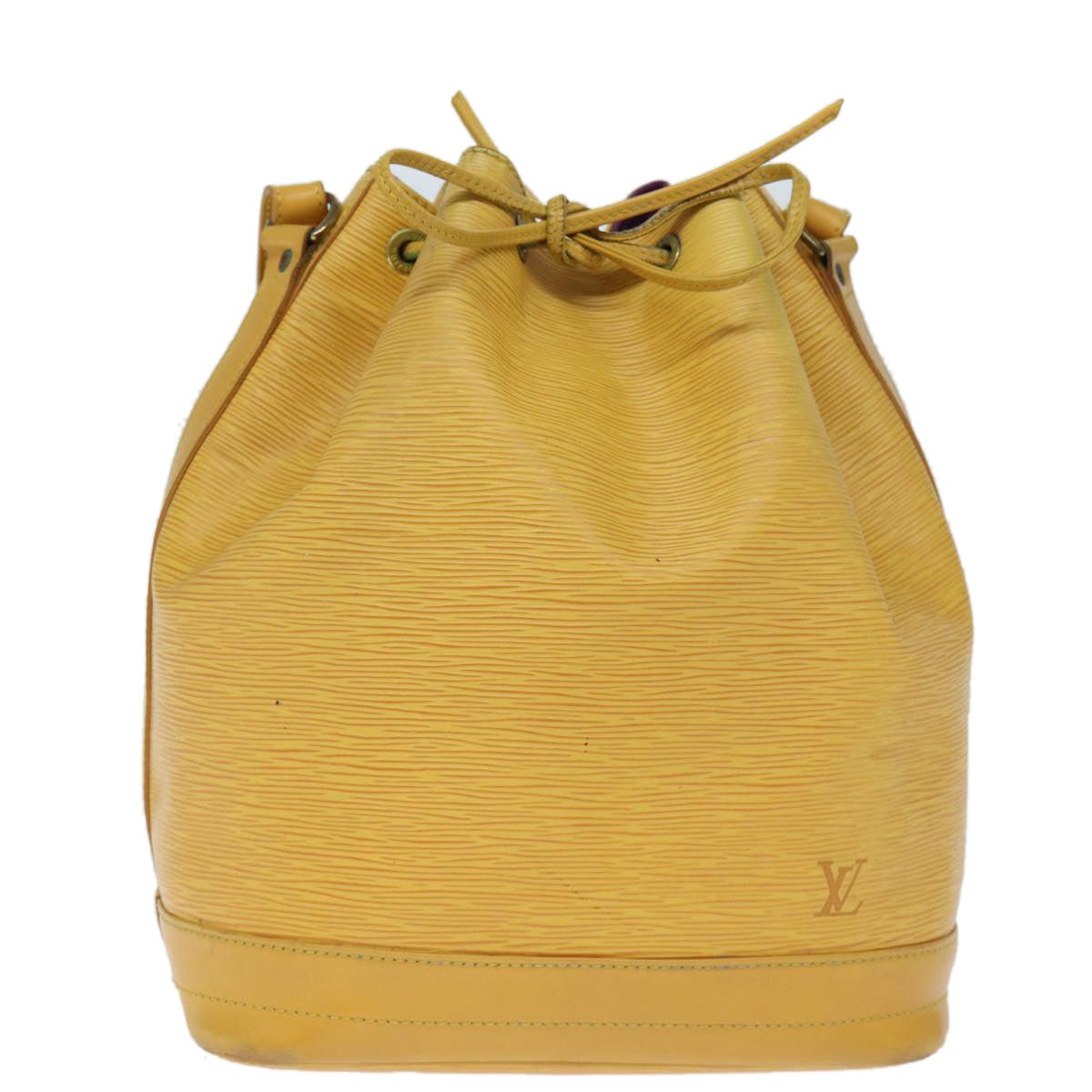 LOUIS VUITTON Epi Noe Shoulder Bag Tassili Yellow M44009 LV Auth ar11801B