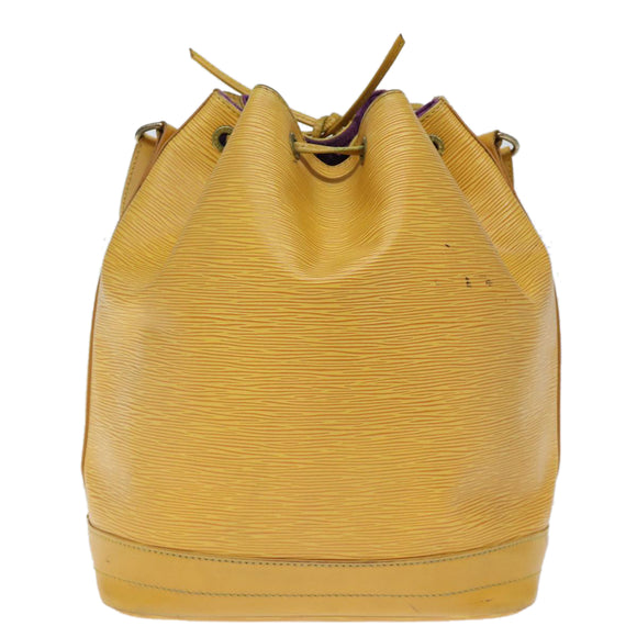 LOUIS VUITTON Epi Noe Shoulder Bag Tassili Yellow M44009 LV Auth ar11801B