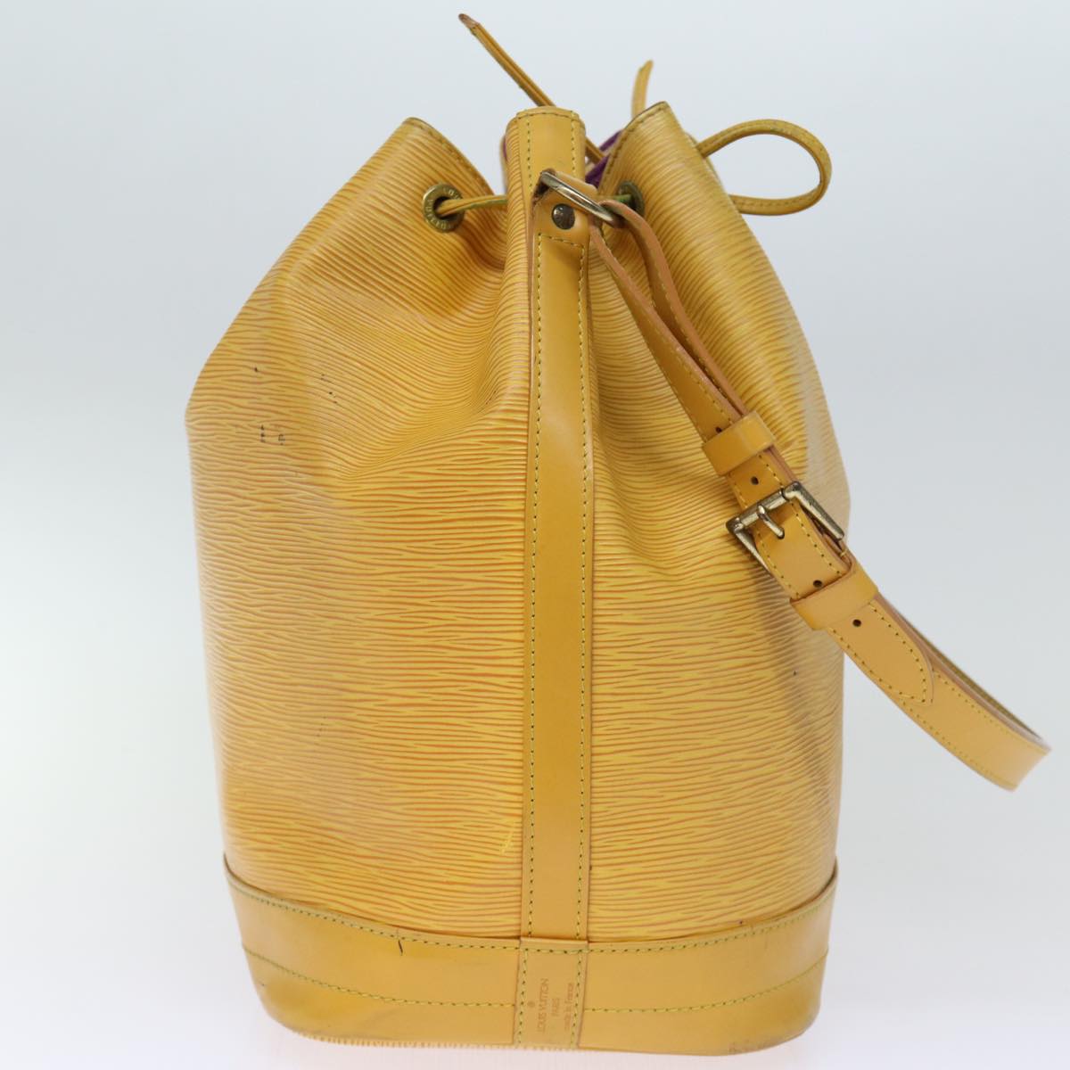 LOUIS VUITTON Epi Noe Shoulder Bag Tassili Yellow M44009 LV Auth ar11801B