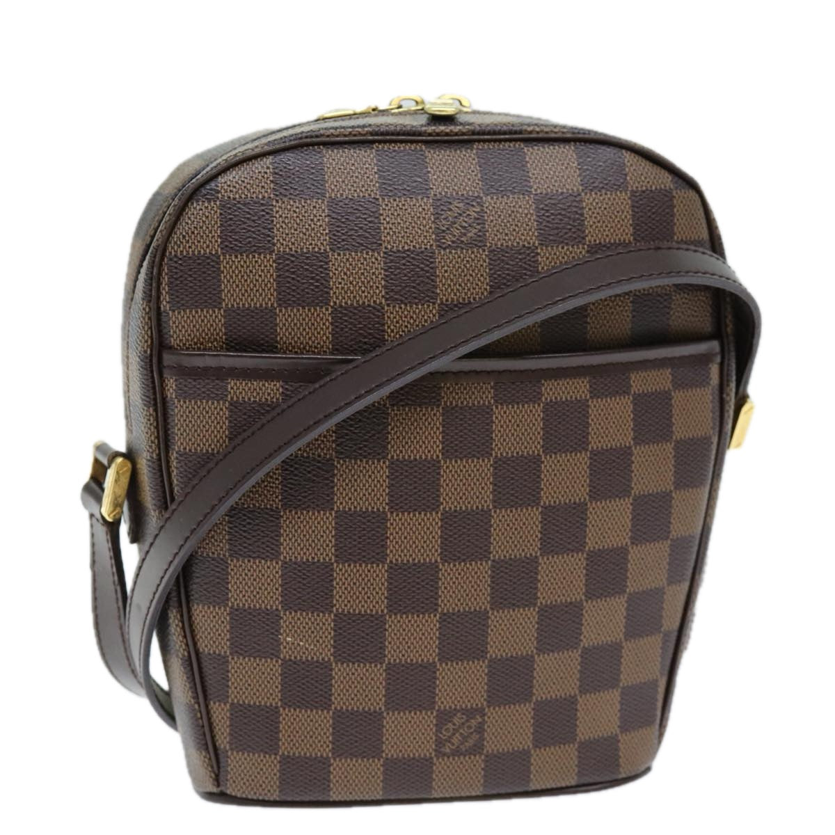 LOUIS VUITTON Damier Ebene Ipanema PM Shoulder Bag N51294 LV Auth ar11802B