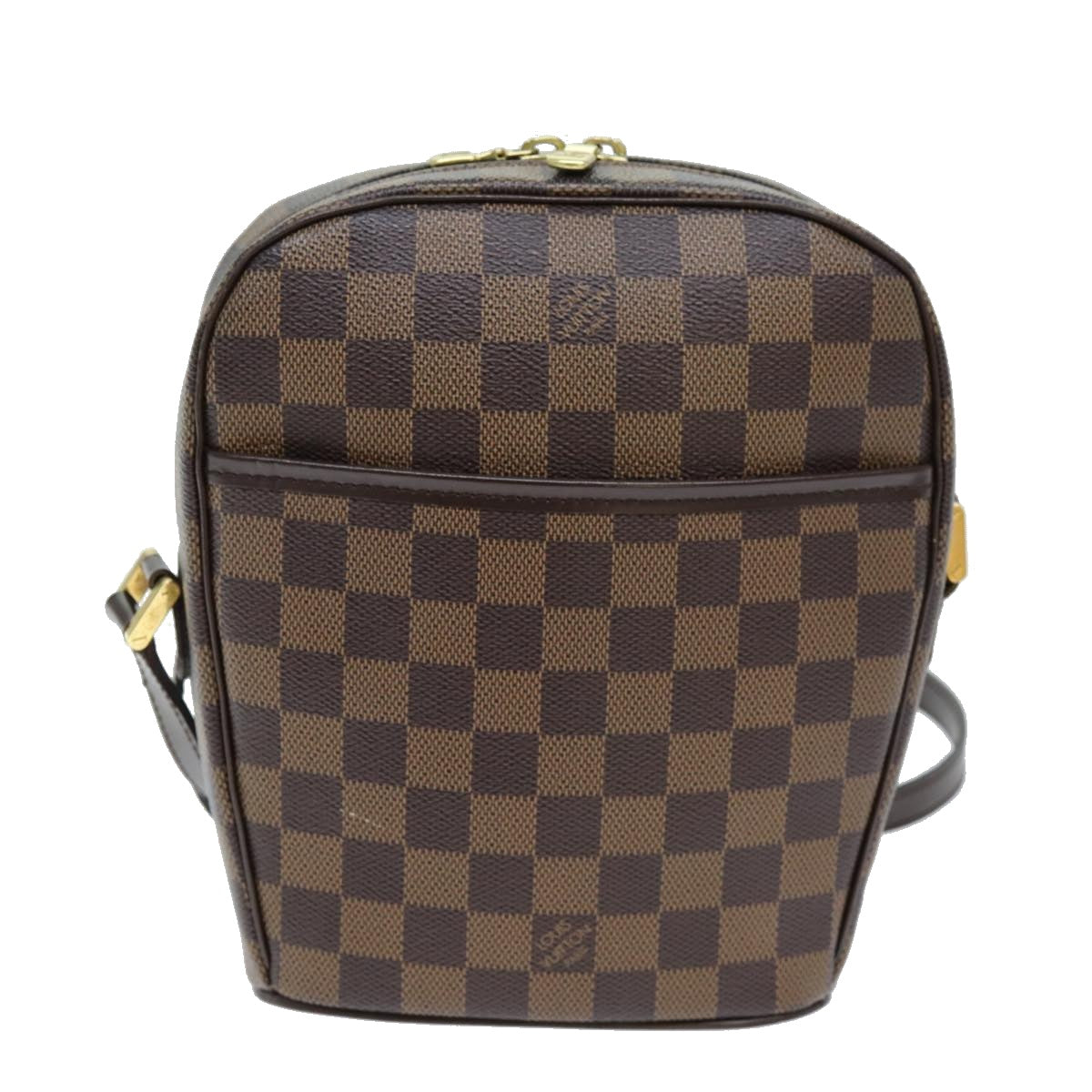 LOUIS VUITTON Damier Ebene Ipanema PM Shoulder Bag N51294 LV Auth ar11802B