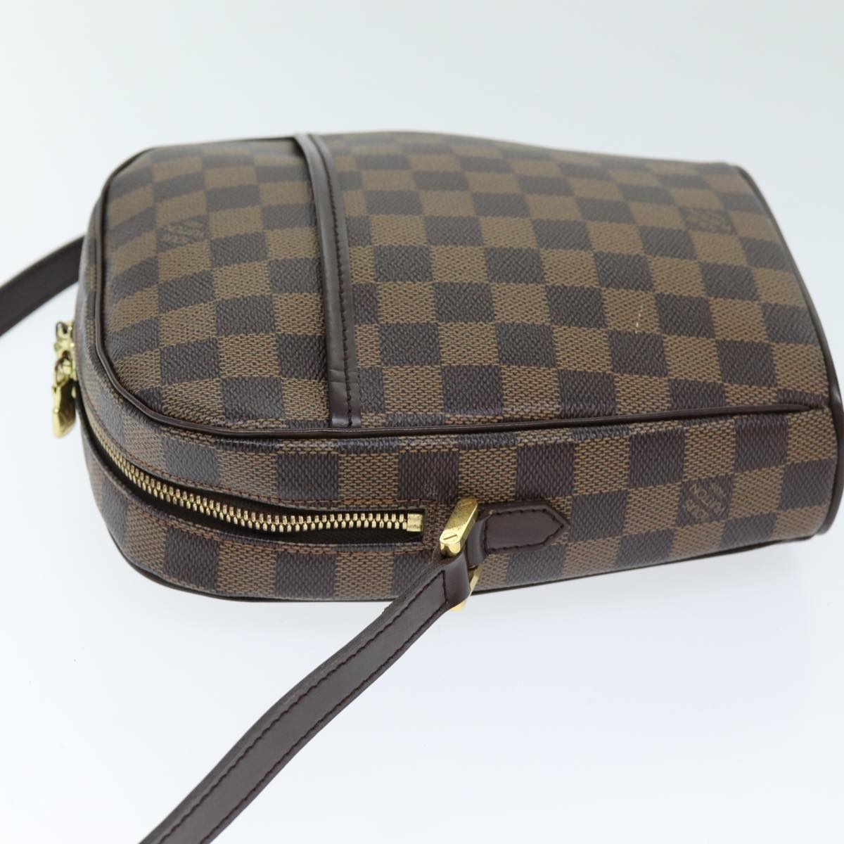 LOUIS VUITTON Damier Ebene Ipanema PM Shoulder Bag N51294 LV Auth ar11802B