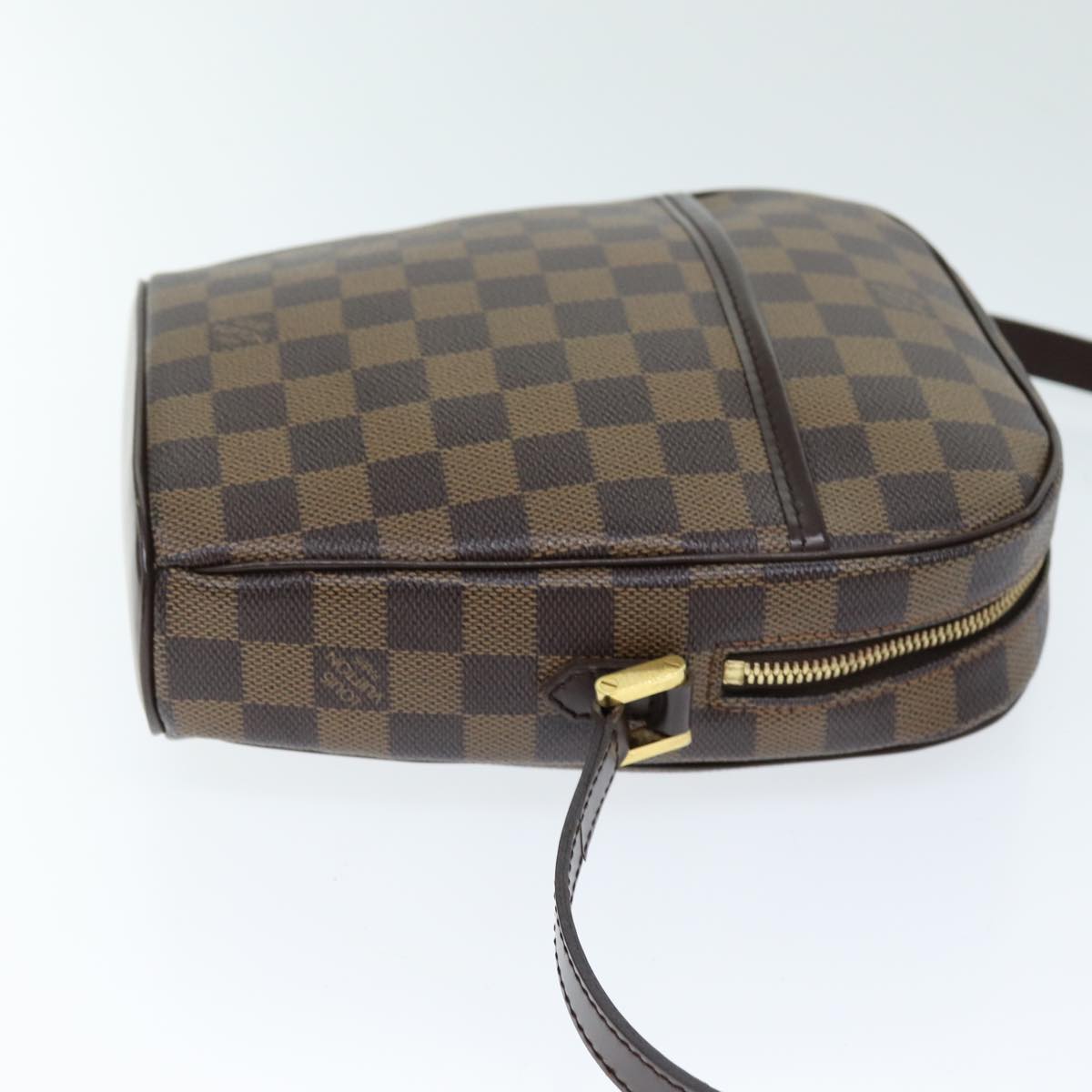 LOUIS VUITTON Damier Ebene Ipanema PM Shoulder Bag N51294 LV Auth ar11802B