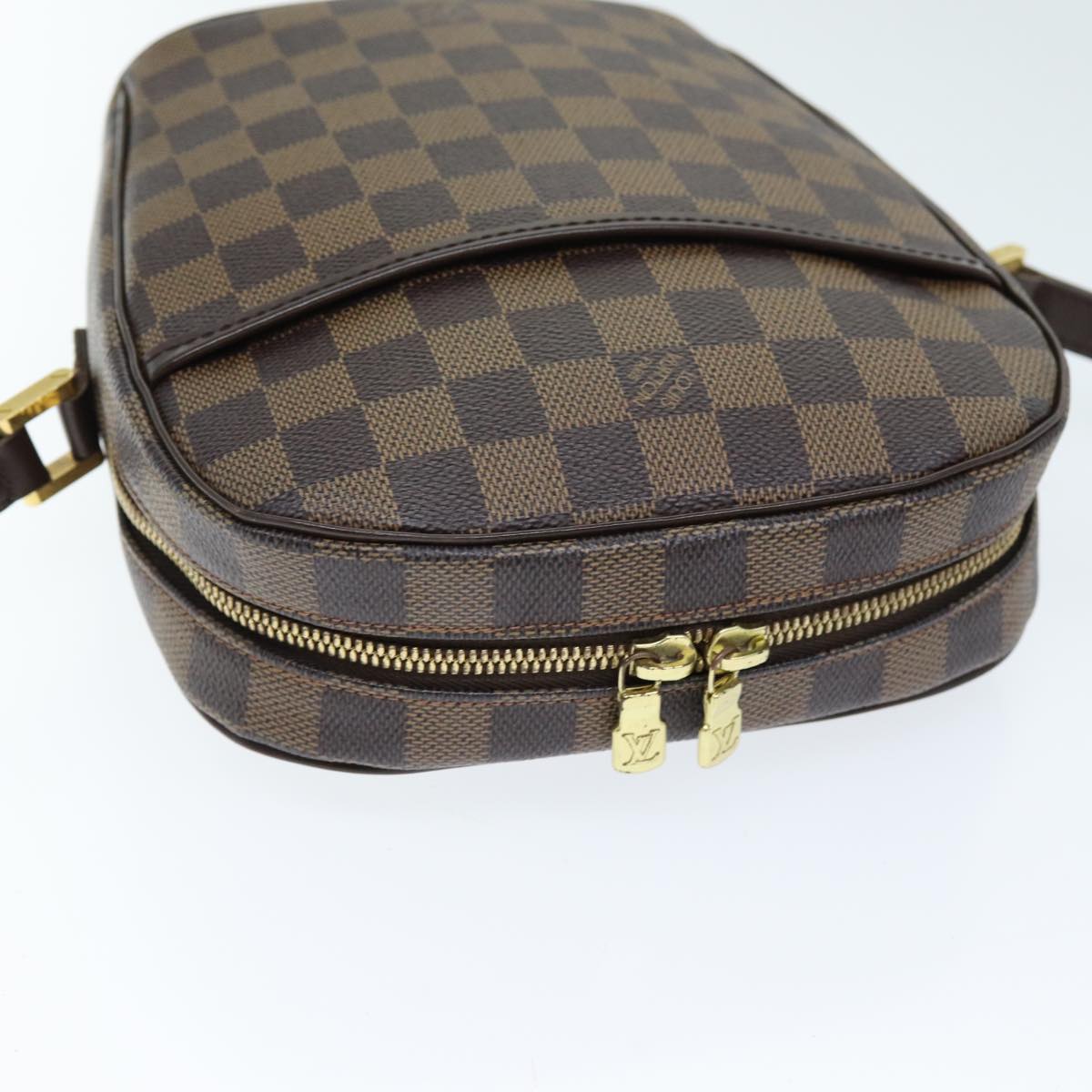 LOUIS VUITTON Damier Ebene Ipanema PM Shoulder Bag N51294 LV Auth ar11802B