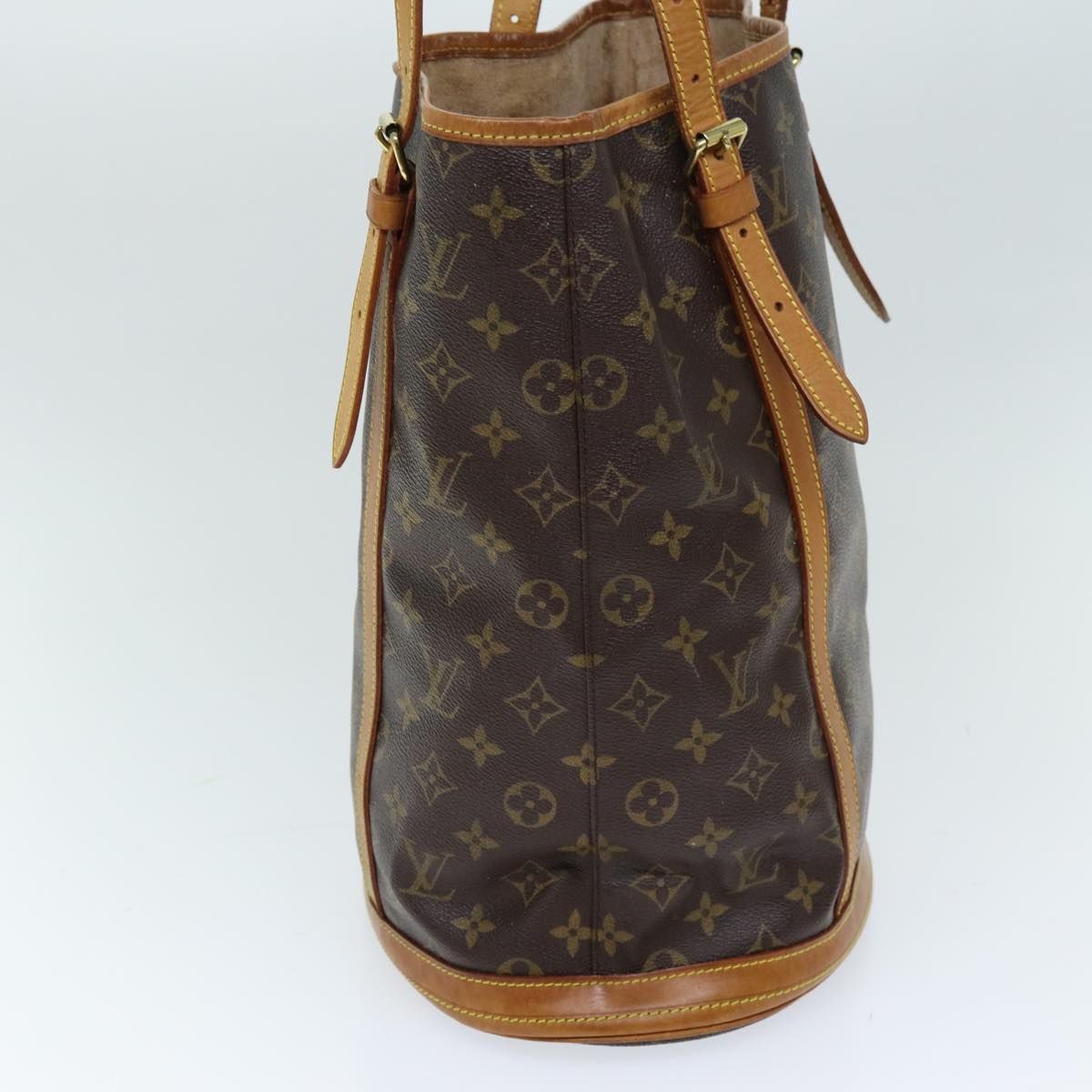 LOUIS VUITTON Monogram Bucket GM Shoulder Bag M42236 LV Auth ar11808B