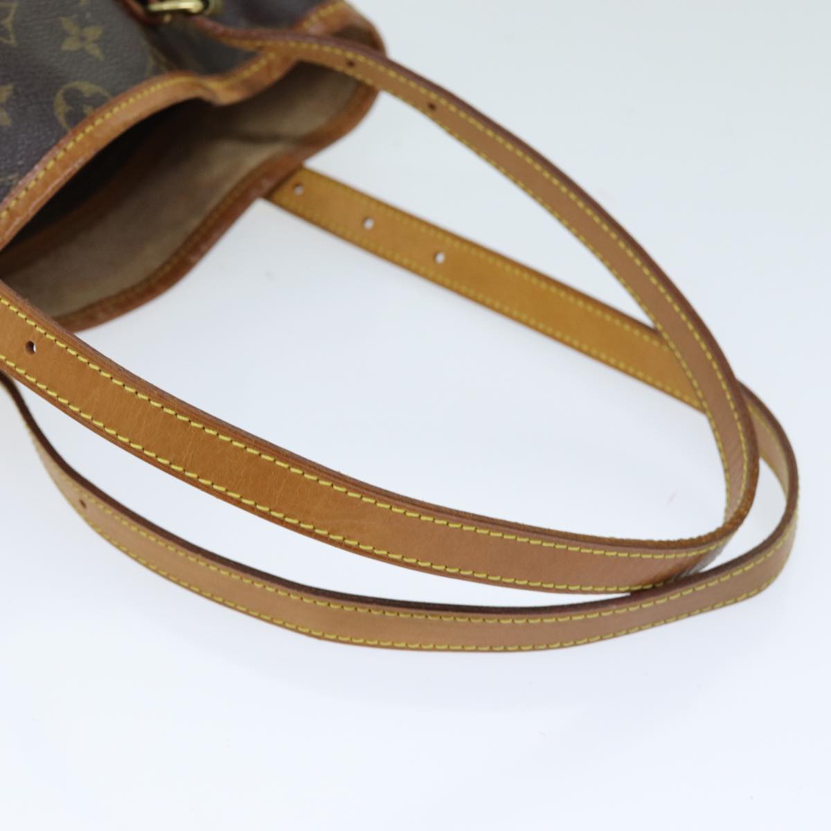 LOUIS VUITTON Monogram Bucket GM Shoulder Bag M42236 LV Auth ar11808B