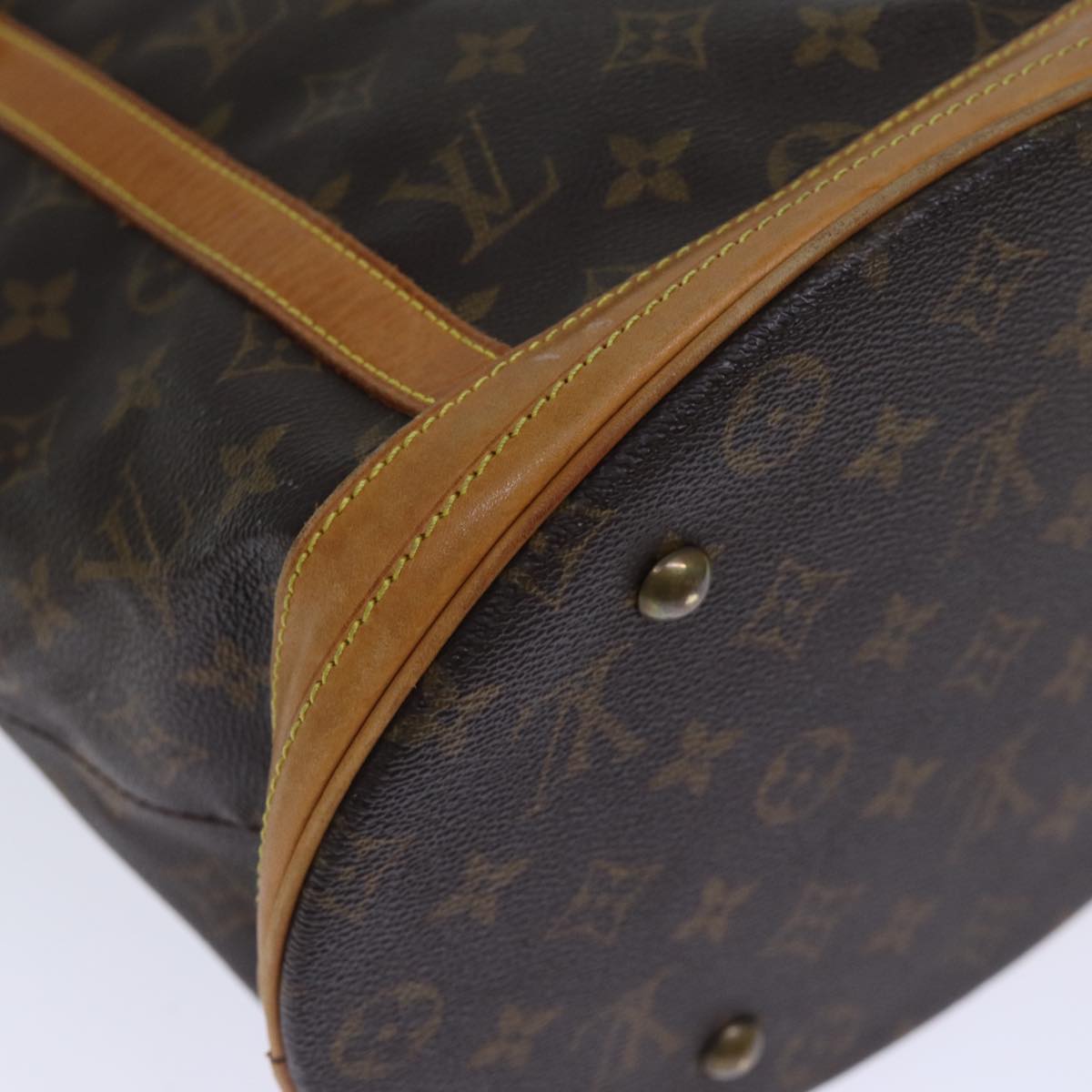 LOUIS VUITTON Monogram Bucket GM Shoulder Bag M42236 LV Auth ar11810B