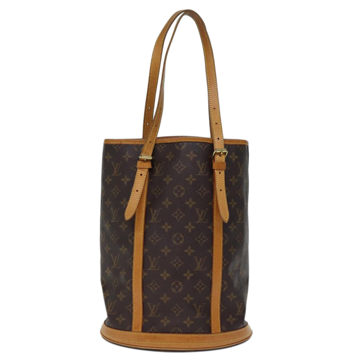 LOUIS VUITTON Monogram Bucket GM Shoulder Bag M42236 LV Auth ar11810B