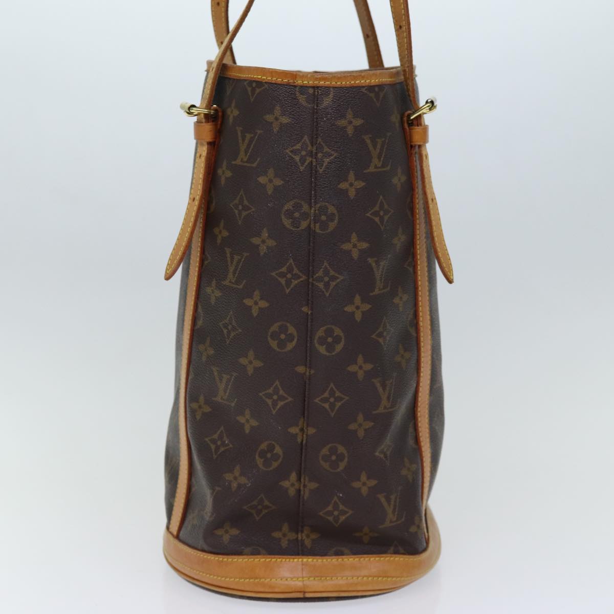 LOUIS VUITTON Monogram Bucket GM Shoulder Bag M42236 LV Auth ar11810B