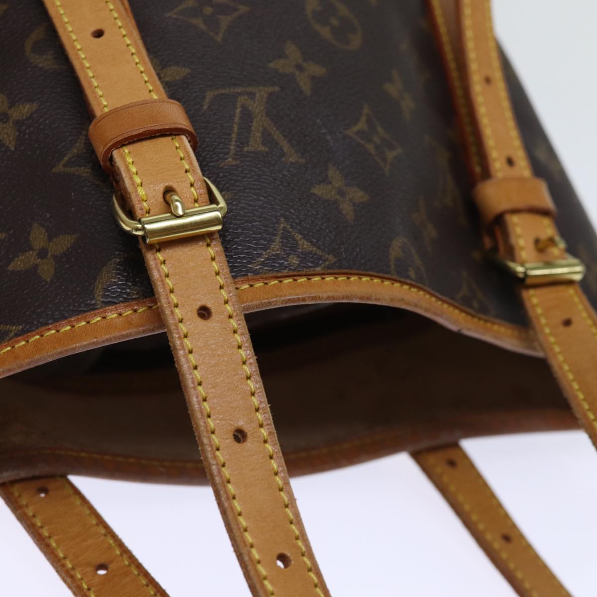 LOUIS VUITTON Monogram Bucket GM Shoulder Bag M42236 LV Auth ar11810B