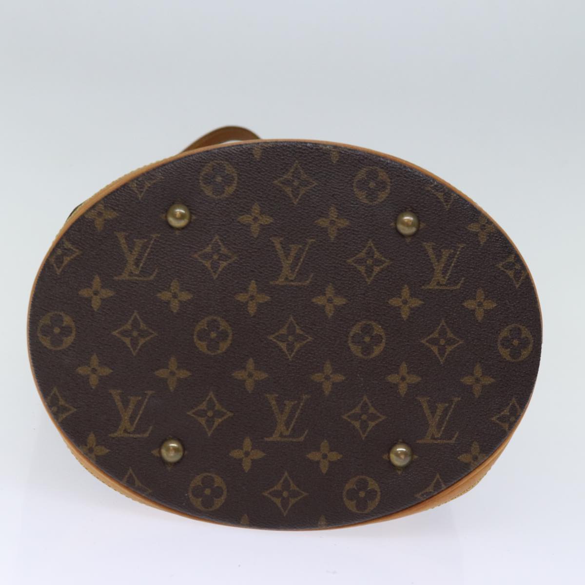 LOUIS VUITTON Monogram Bucket GM Shoulder Bag M42236 LV Auth ar11810B