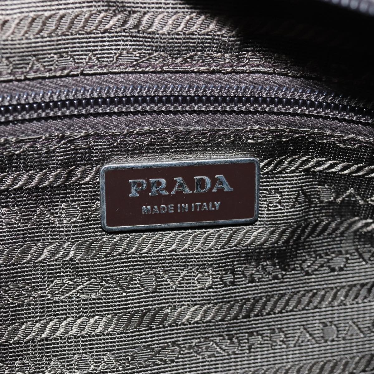 PRADA Shoulder Bag Nylon Green Auth ar11816B