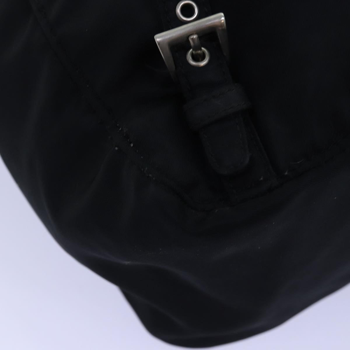 PRADA Backpack Nylon Black Auth ar11820