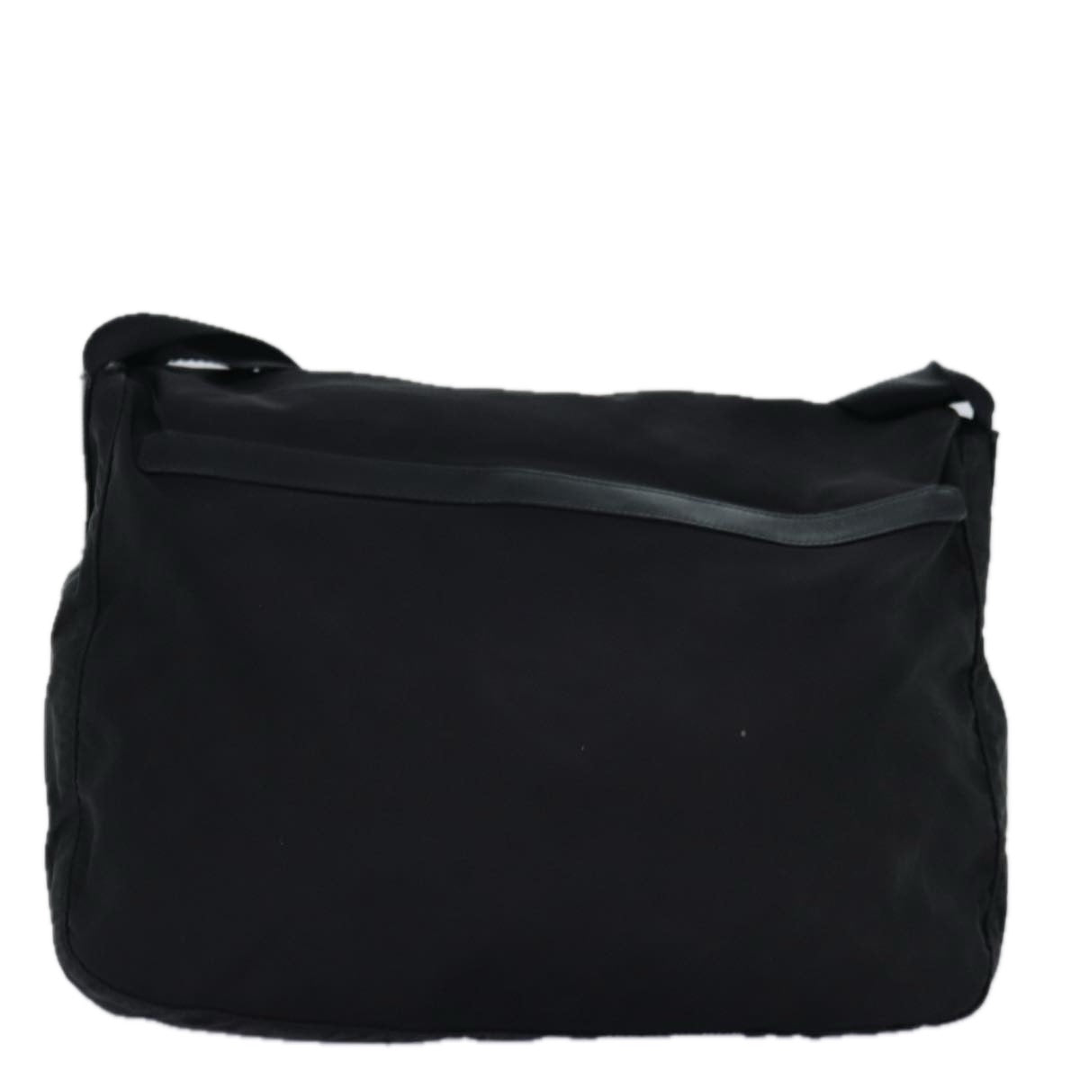 PRADA Shoulder Bag Nylon Black Auth ar11822