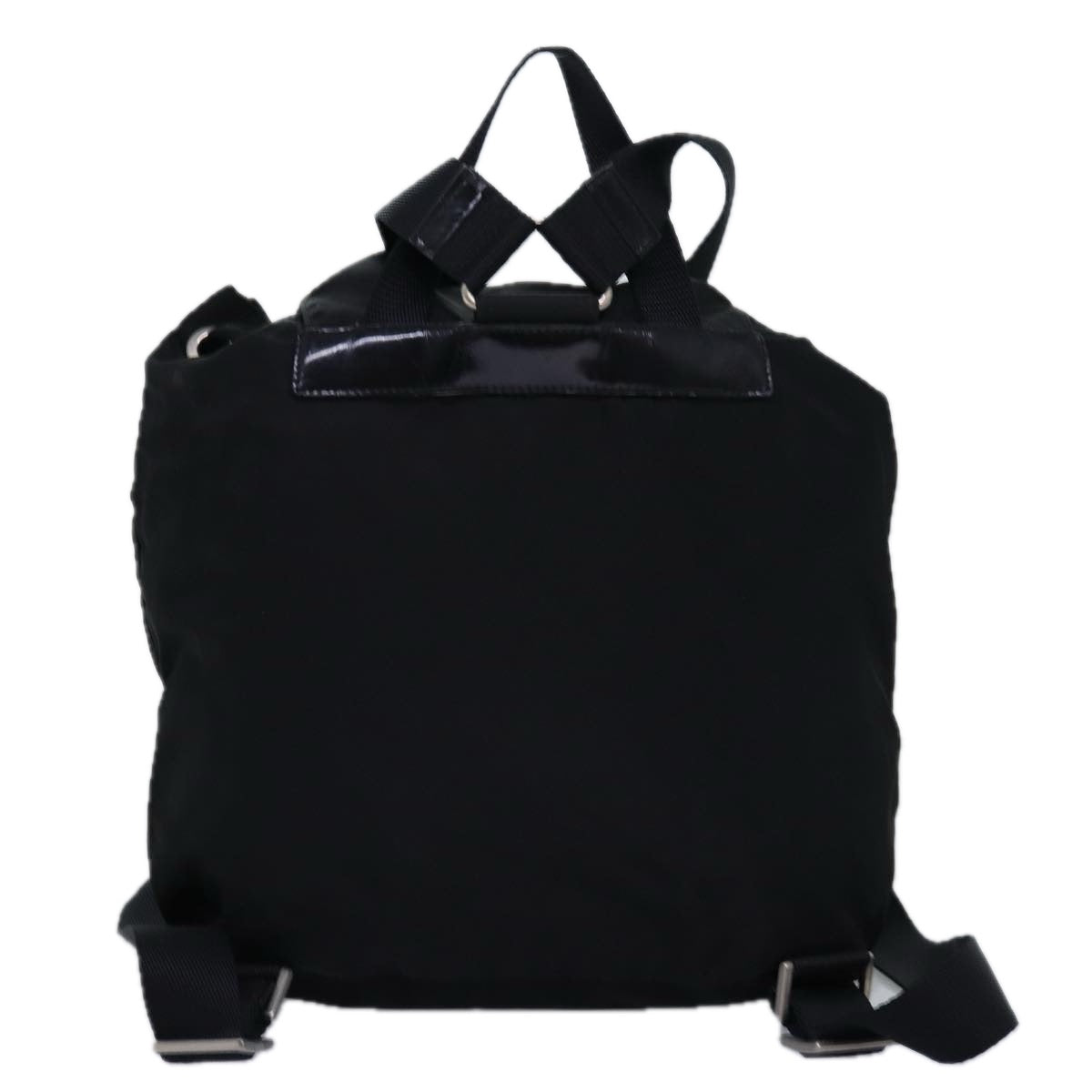 PRADA Backpack Nylon Black Auth ar11823 - 0