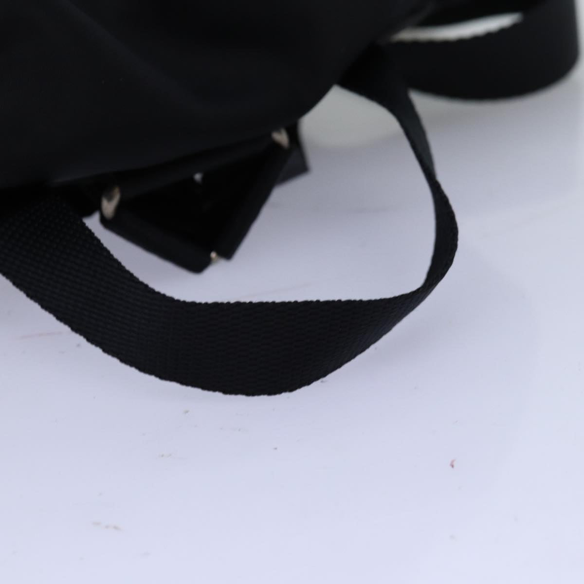 PRADA Backpack Nylon Black Auth ar11823