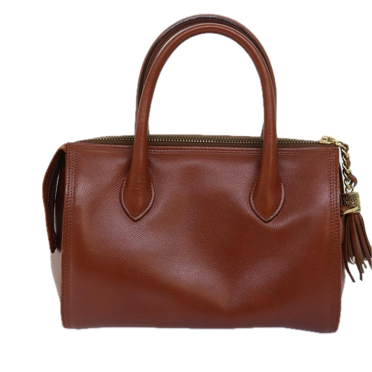 VALENTINO Hand Bag Leather 2way Brown Auth ar11827 - 0