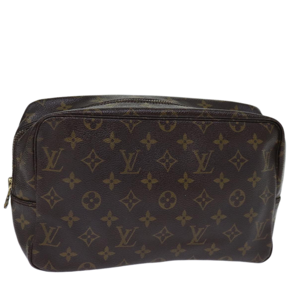 LOUIS VUITTON Monogram Trousse Toilette 28 Clutch Bag M47522 LV Auth ar11833