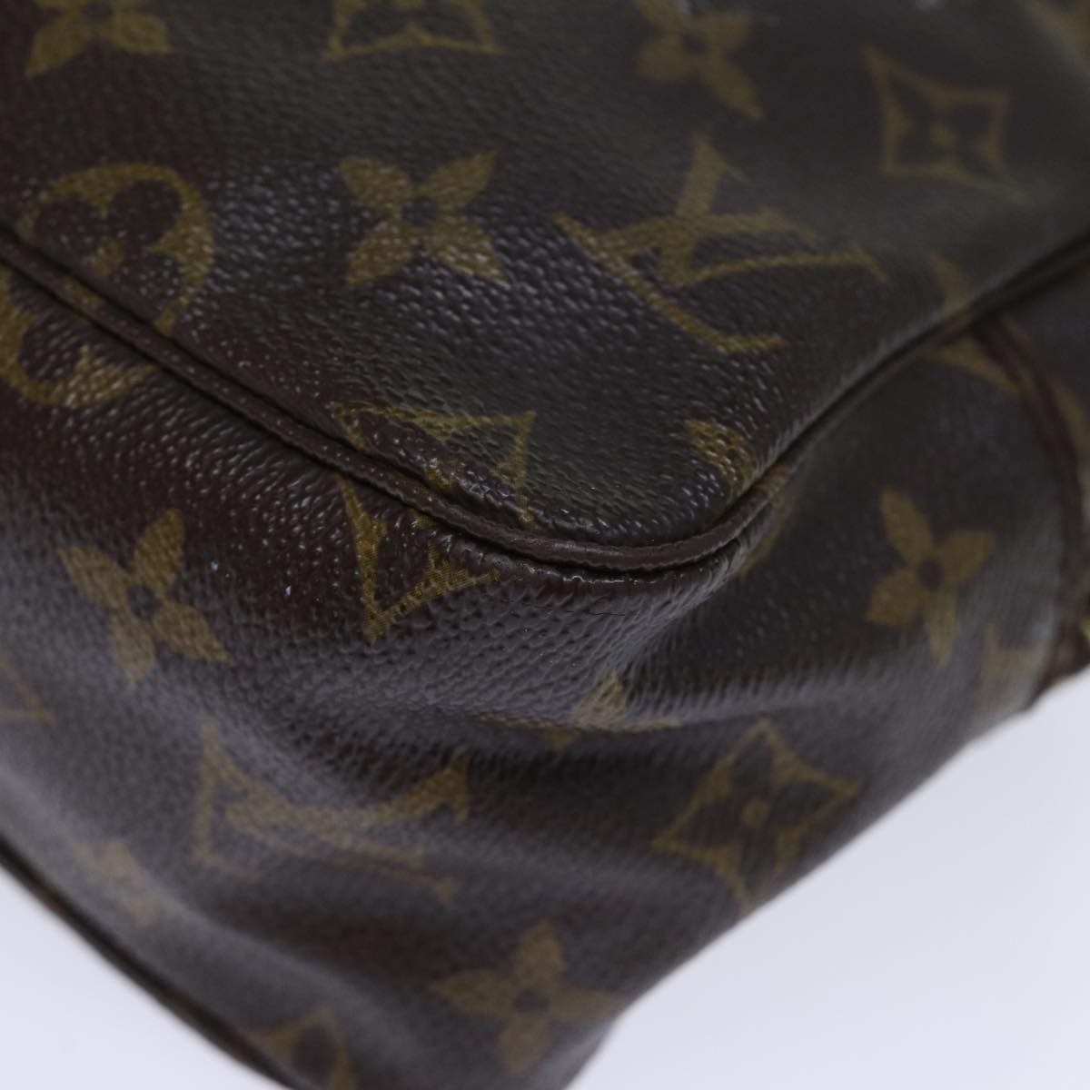 LOUIS VUITTON Monogram Trousse Toilette 28 Clutch Bag M47522 LV Auth ar11833