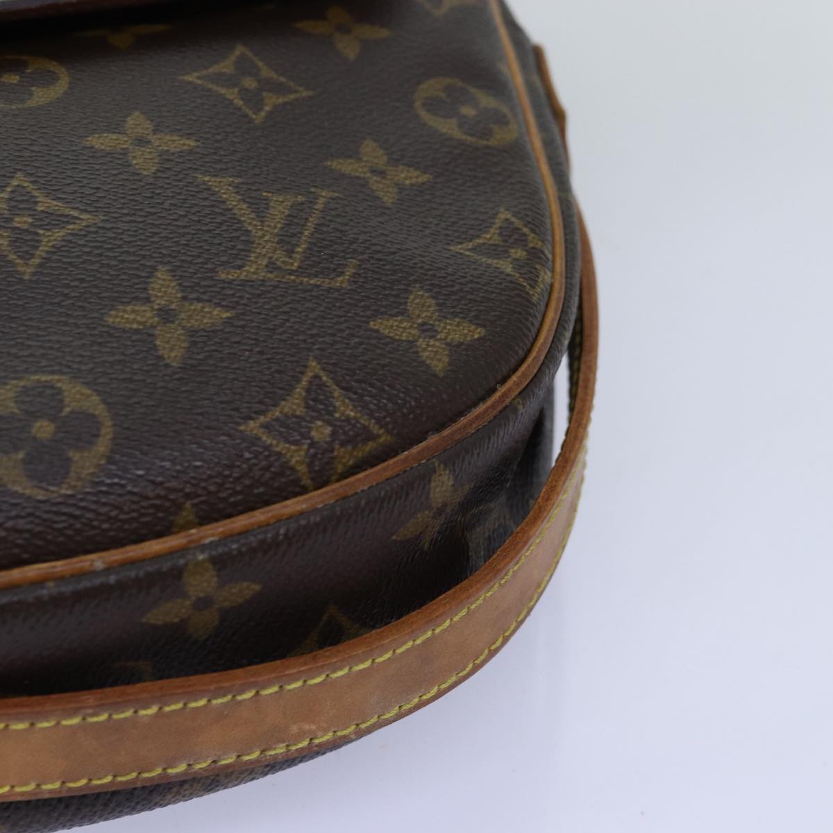 LOUIS VUITTON Monogram Jeune Fille GM Shoulder Bag M51225 LV Auth ar11835