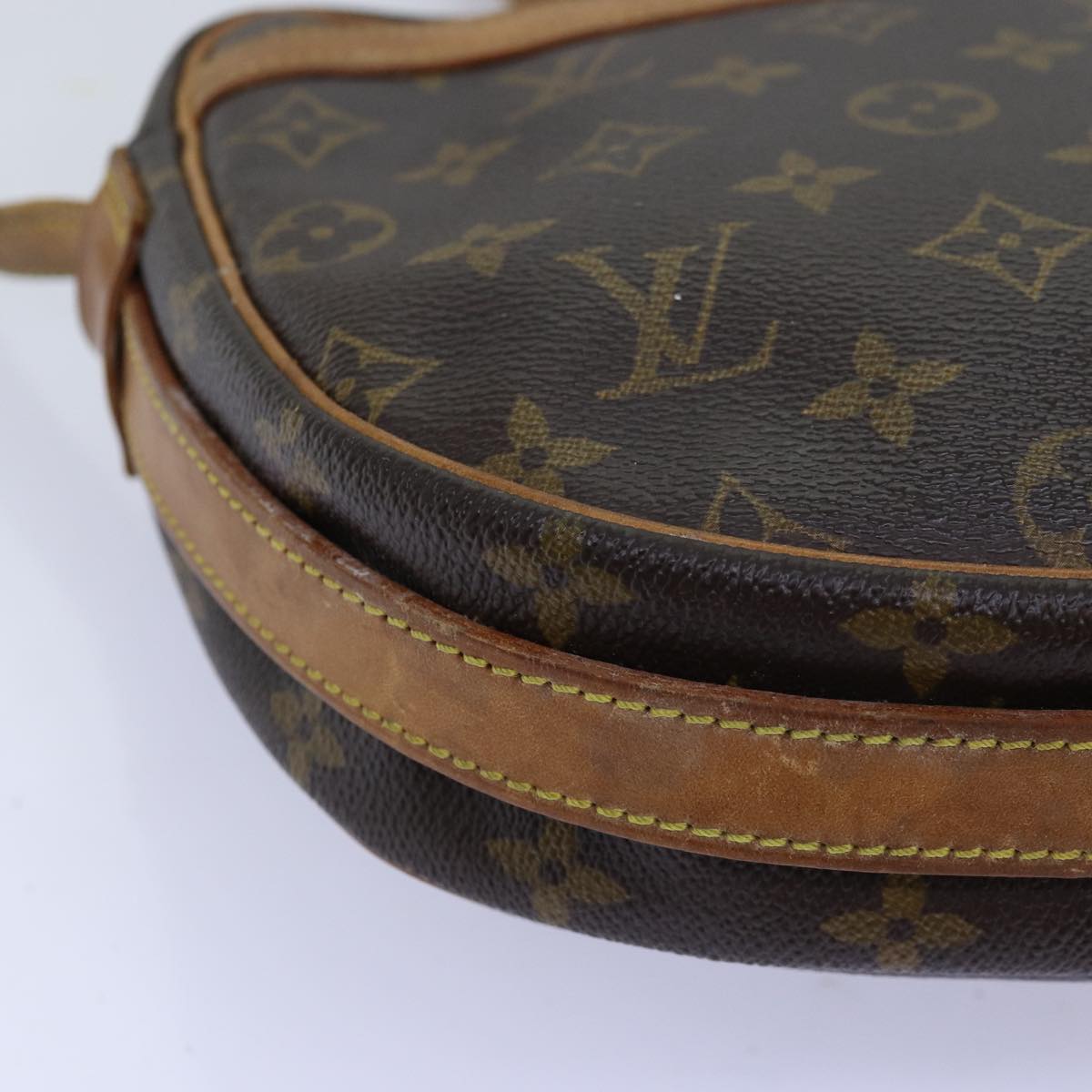 LOUIS VUITTON Monogram Jeune Fille GM Shoulder Bag M51225 LV Auth ar11835