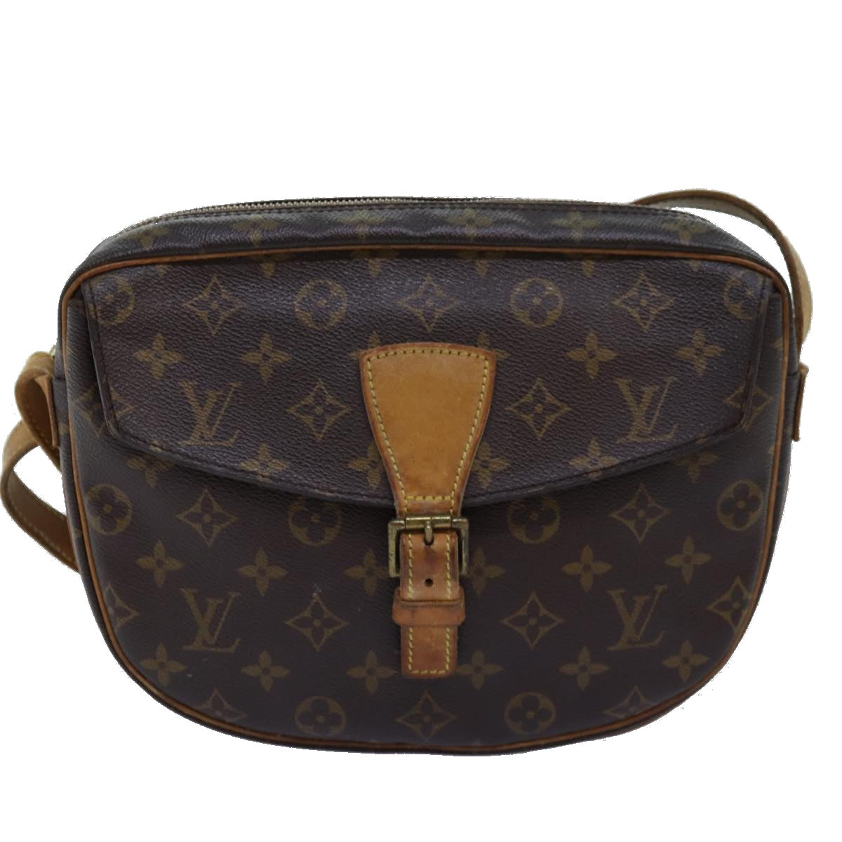 LOUIS VUITTON Monogram Jeune Fille GM Shoulder Bag M51225 LV Auth ar11835