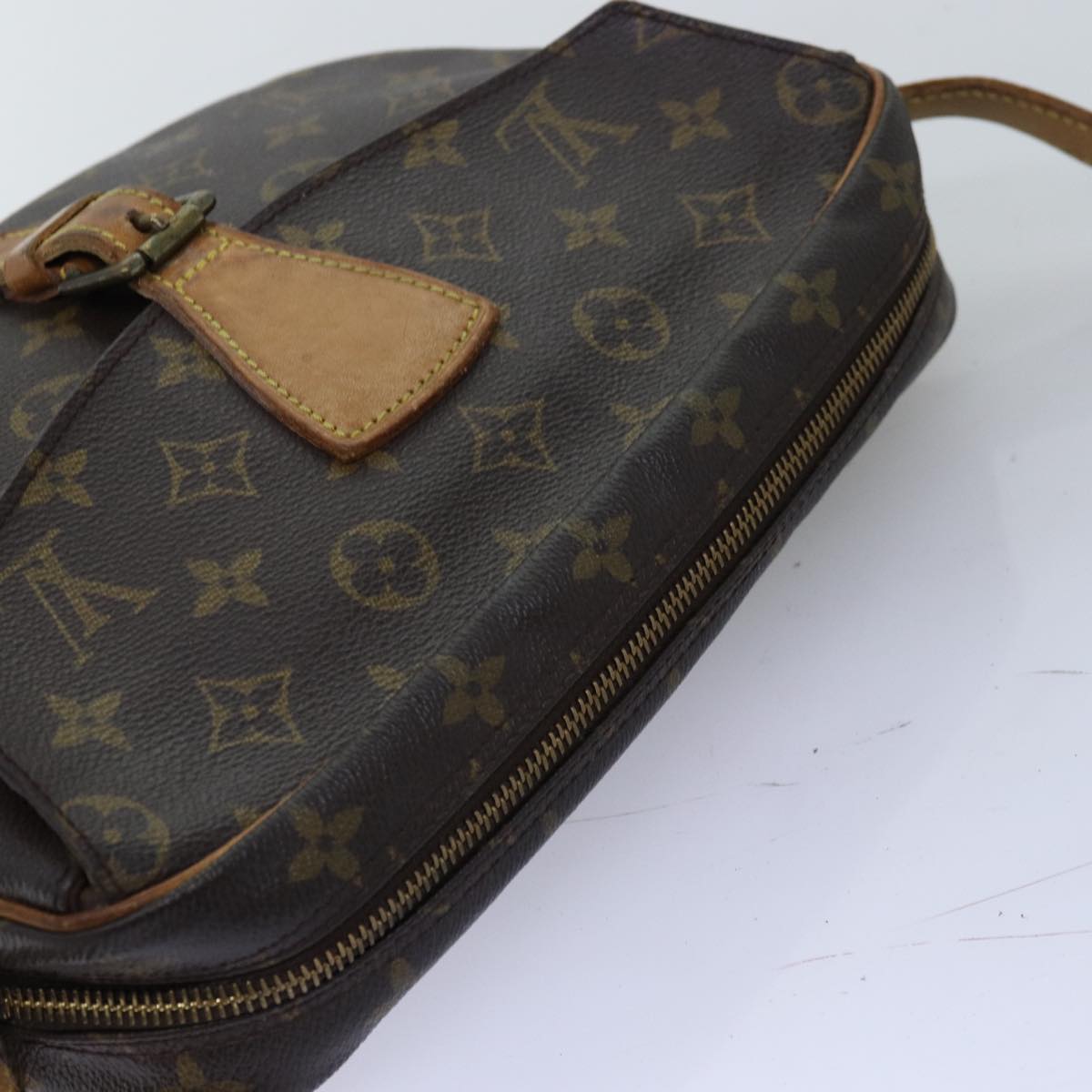 LOUIS VUITTON Monogram Jeune Fille GM Shoulder Bag M51225 LV Auth ar11835