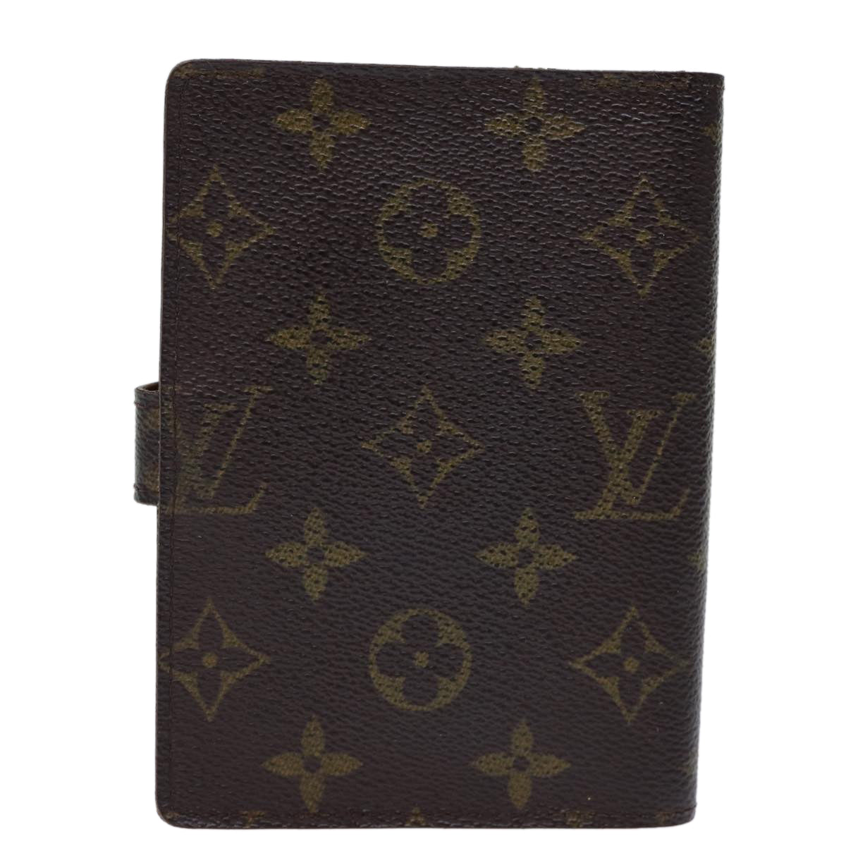 LOUIS VUITTON Monogram Agenda PM Day Planner Cover R20005 LV Auth ar11837 - 0