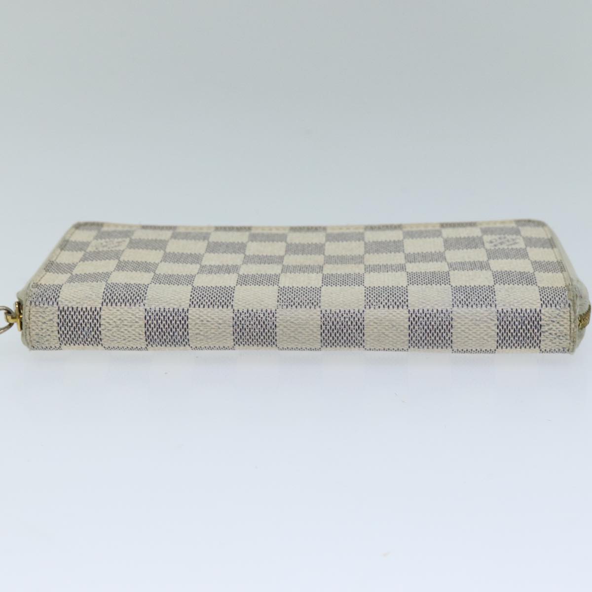 LOUIS VUITTON Damier Azur Zippy Organizer Long Wallet N60012 LV Auth ar11838