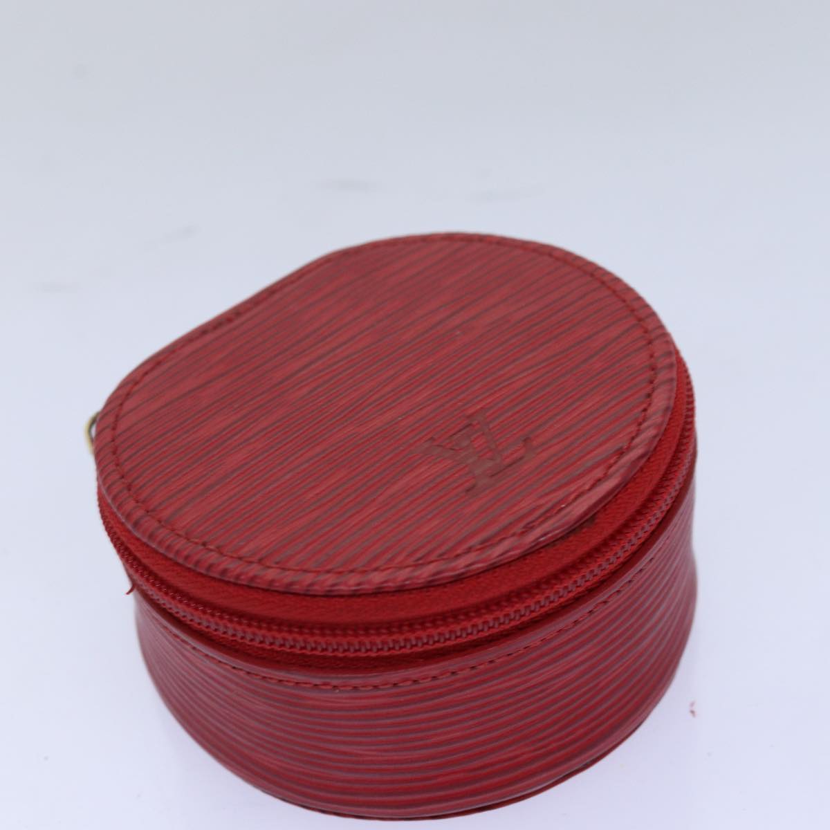 LOUIS VUITTON Epi Ecrin Bijoux 8 Jewelry Box Red M48227 LV Auth ar11839