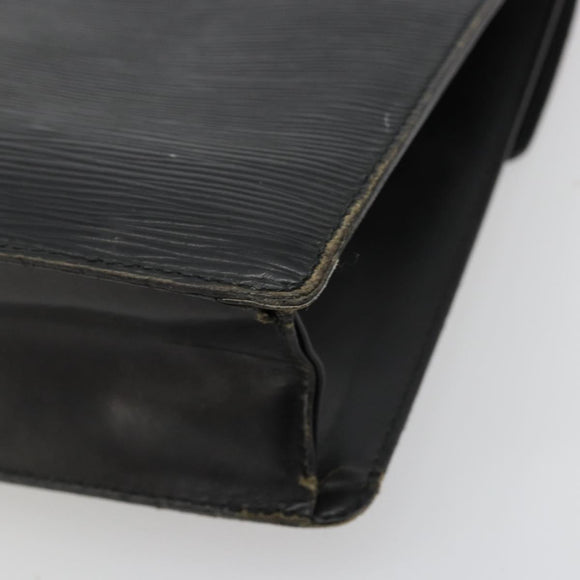 LOUIS VUITTON Epi Monceau 28 Hand Bag Black M52122 LV Auth ar11841