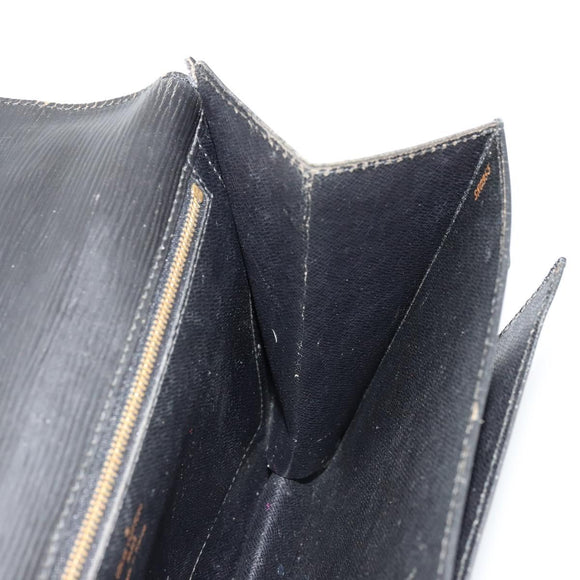 LOUIS VUITTON Epi Monceau 28 Hand Bag Black M52122 LV Auth ar11841