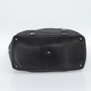 GUCCI Bamboo Hand Bag Nylon Gray 002 2854 0412 5 Auth ar11843-5