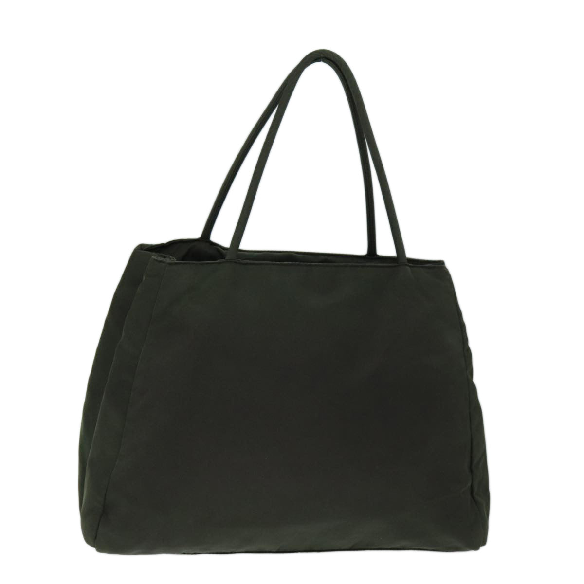 PRADA Hand Bag Nylon Green Auth ar11850 - 0