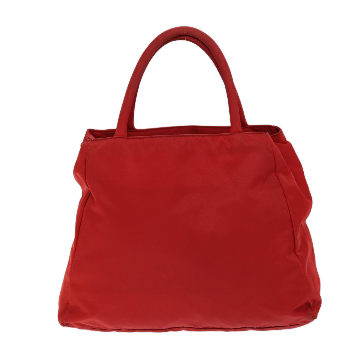 PRADA Hand Bag Nylon Red Auth ar11857 - 0
