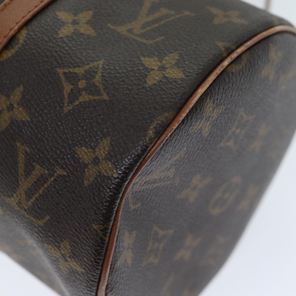 LOUIS VUITTON Monogram Papillon 30 Hand Bag M51385 LV Auth ar11860