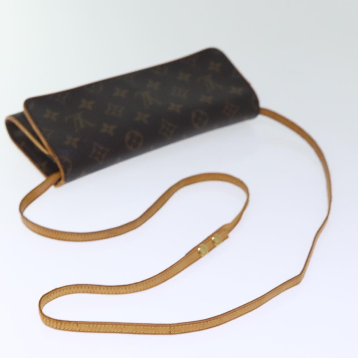 LOUIS VUITTON Monogram Pochette Twin GM Shoulder Bag M51852 LV Auth ar11867