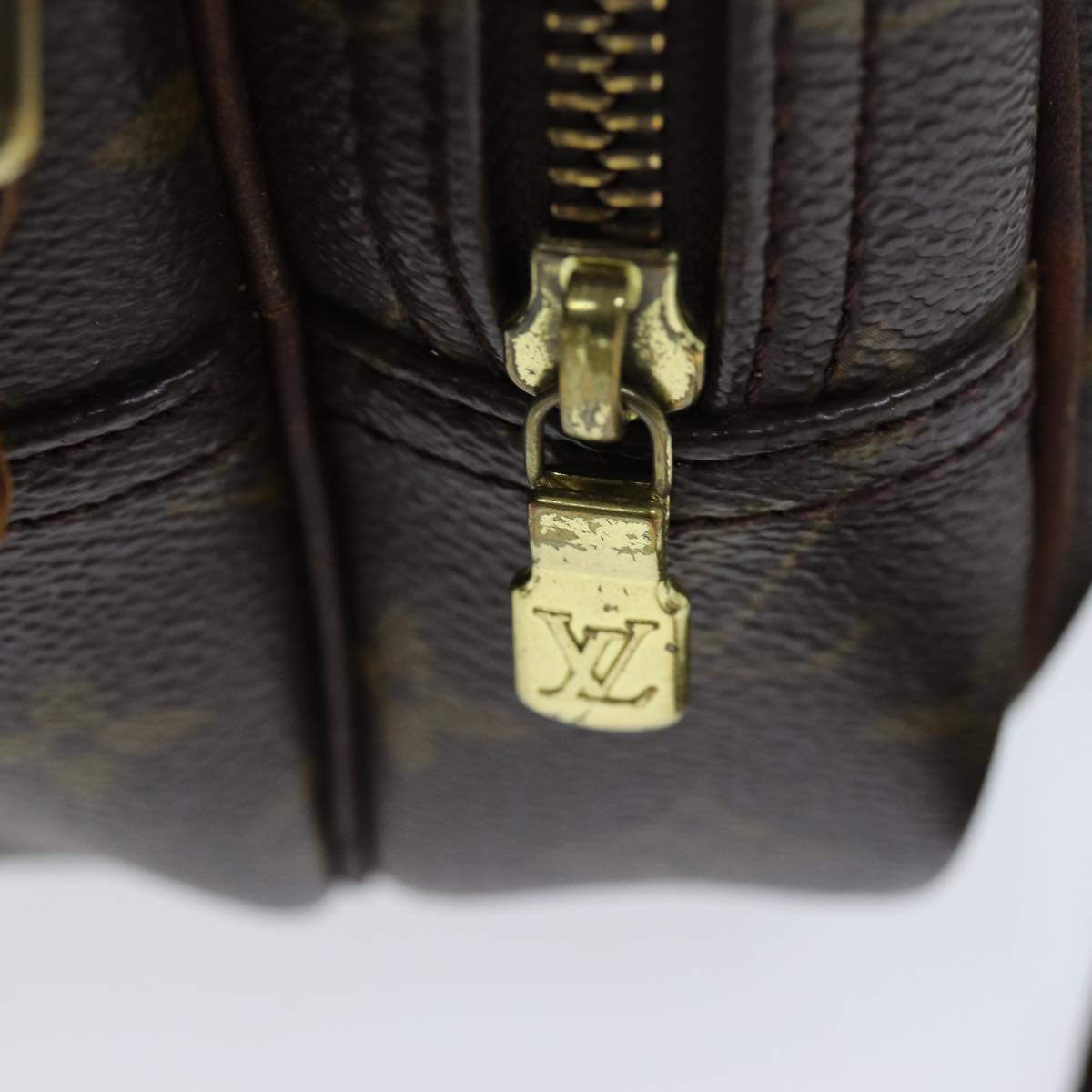 LOUIS VUITTON Monogram Reporter PM Shoulder Bag M45254 LV Auth ar11868