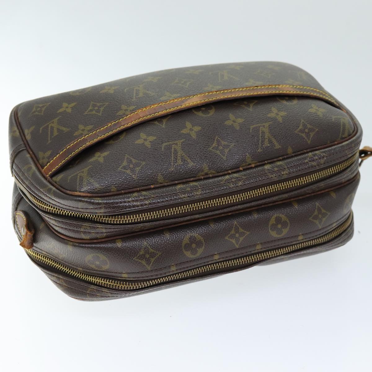 LOUIS VUITTON Monogram Reporter PM Shoulder Bag M45254 LV Auth ar11868