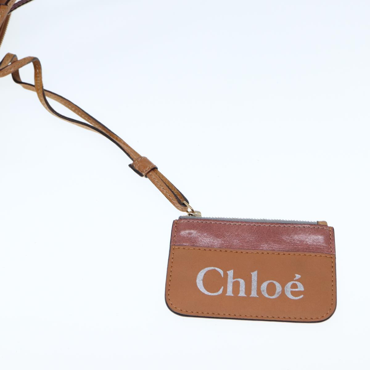 Chloe Hand Bag Leather 3Set Black Brown Auth ar11886