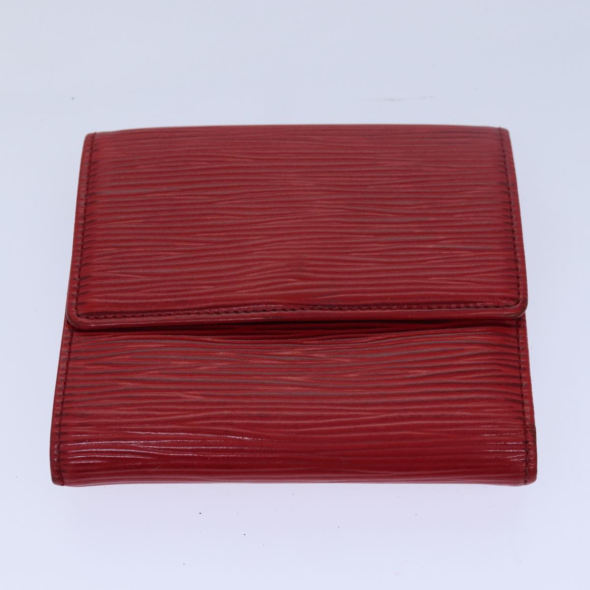 LOUIS VUITTON Epi Wallet 9Set Red Yellow black LV Auth ar11889