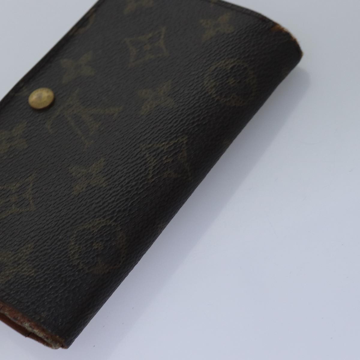 LOUIS VUITTON Monogram Damier Ebene Wallet 8Set LV Auth ar11896