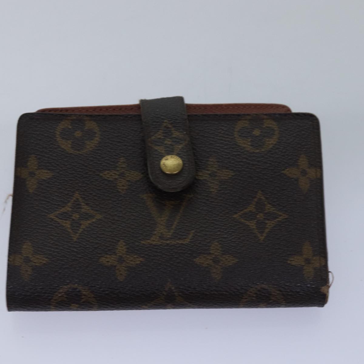 LOUIS VUITTON Monogram Damier Ebene Wallet 8Set LV Auth ar11896