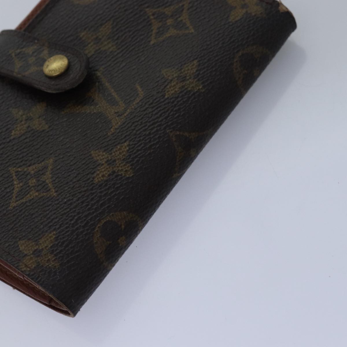 LOUIS VUITTON Monogram Damier Ebene Wallet 8Set LV Auth ar11896