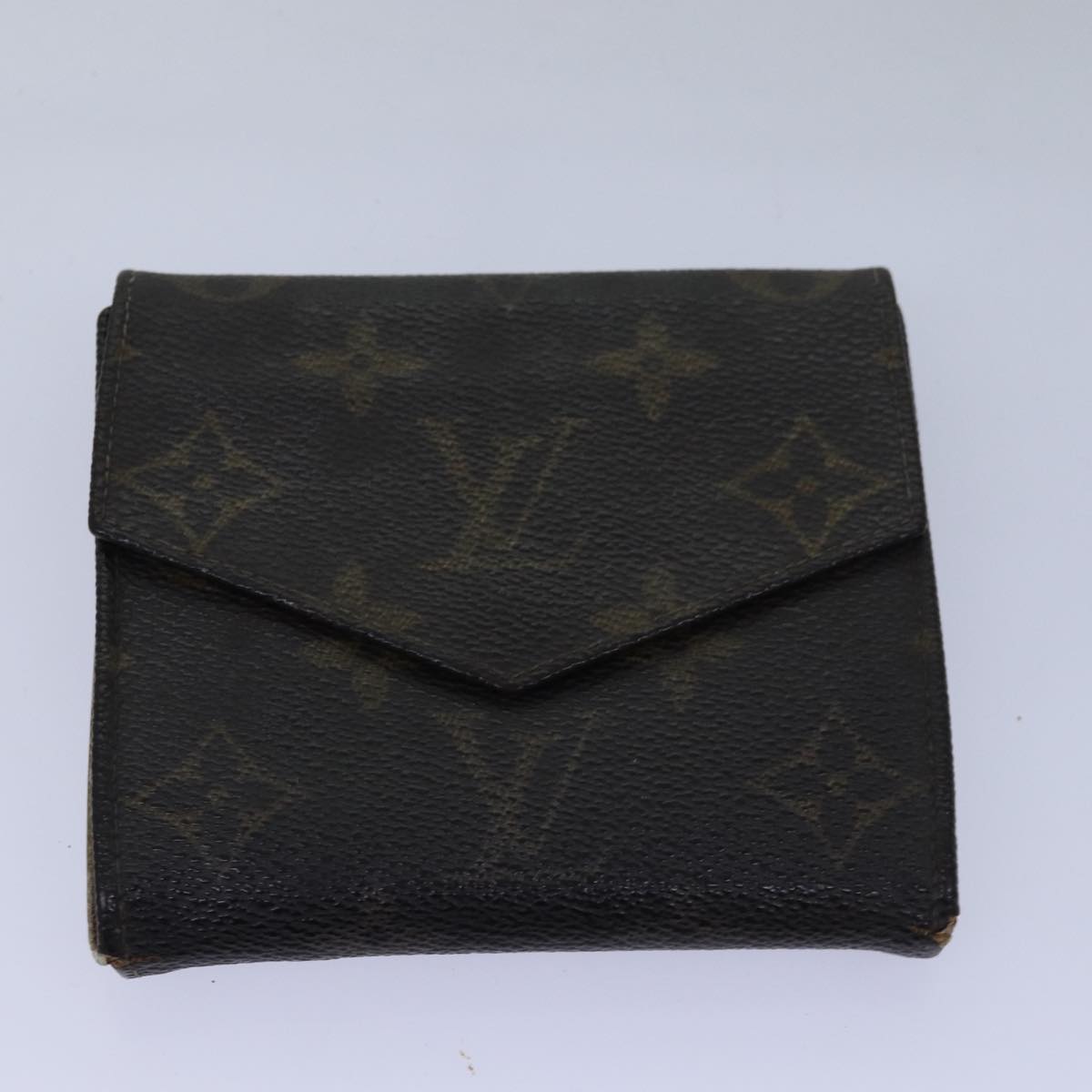 LOUIS VUITTON Monogram Damier Ebene Wallet 8Set LV Auth ar11896