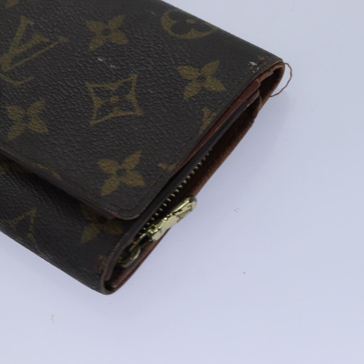 LOUIS VUITTON Monogram Damier Ebene Wallet 8Set LV Auth ar11896