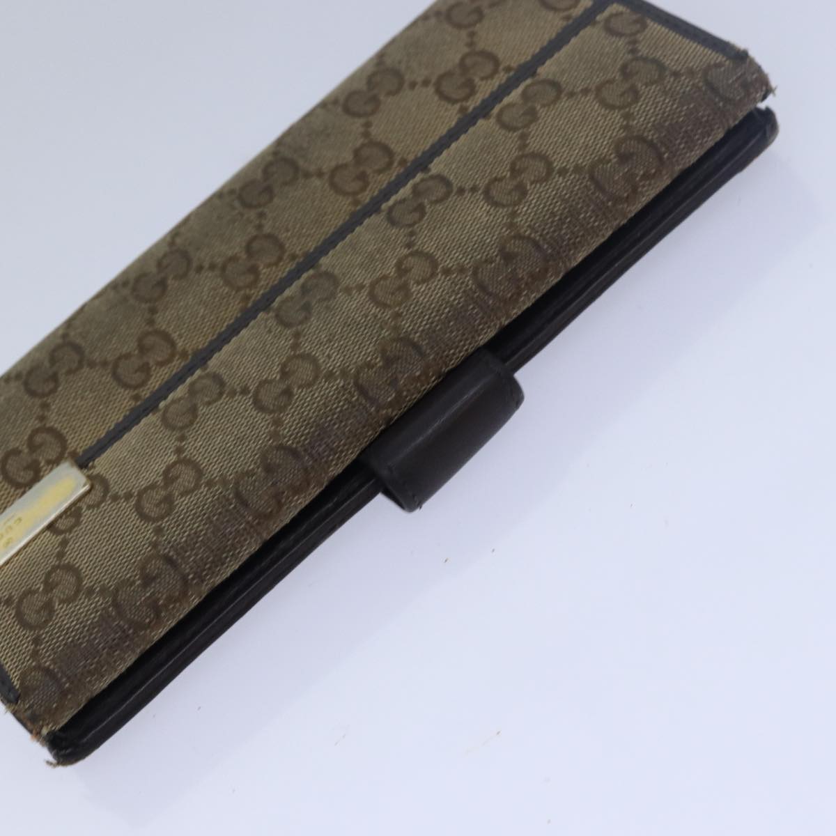 Christian Dior Gucci GG Canvas Belt Wallet 7Set Beige Black Auth ar11909